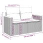 vidaXL Set Divani da Giardino 11 pz con Cuscini in Polyrattan Grigio vidaXL Set Divani da Giardino 11 pz con Cuscini in Polyrattan Grigio