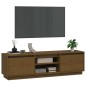 Mobile Porta TV Miele 140x35x40 cm in Legno Massello di Pino Mobile Porta TV Miele 140x35x40 cm in Legno Massello di Pino