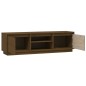 Mobile Porta TV Miele 140x35x40 cm in Legno Massello di Pino Mobile Porta TV Miele 140x35x40 cm in Legno Massello di Pino