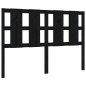 Testiera per Letto Nera 145,5x4x100cm in Legno Massello di Pino Testiera per Letto Nera 145,5x4x100cm in Legno Massello di Pino