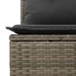 vidaXL Set Divano da Giardino 8 pz con Cuscini Grigio in Polyrattan vidaXL Set Divano da Giardino 8 pz con Cuscini Grigio in Polyrattan