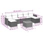 vidaXL Set Divano da Giardino 8 pz con Cuscini Grigio in Polyrattan vidaXL Set Divano da Giardino 8 pz con Cuscini Grigio in Polyrattan