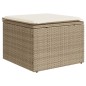 vidaXL Set Divano da Giardino 8 pz con Cuscini Beige in Polyrattan vidaXL Set Divano da Giardino 8 pz con Cuscini Beige in Polyrattan