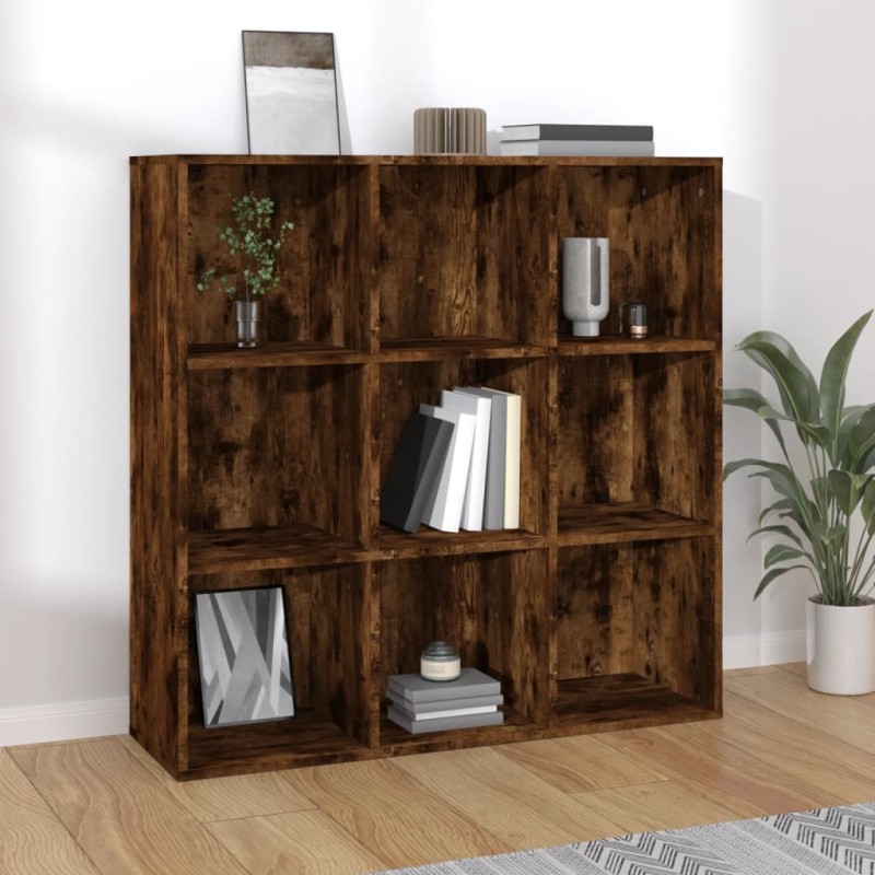 Libreria Rovere Fumo 98x30x98 cm Libreria Rovere Fumo 98x30x98 cm