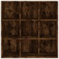 Libreria Rovere Fumo 98x30x98 cm Libreria Rovere Fumo 98x30x98 cm