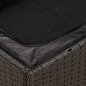 vidaXL Set Divani da Giardino 10pz con Cuscini in Polyrattan Nero vidaXL Set Divani da Giardino 10pz con Cuscini in Polyrattan Nero