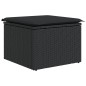 vidaXL Set Divani da Giardino con Cuscini 7pz Nero Polyrattan vidaXL Set Divani da Giardino con Cuscini 7pz Nero Polyrattan