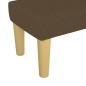 Panca Marrone Scuro 70x30x30 cm in Tessuto Panca Marrone Scuro 70x30x30 cm in Tessuto