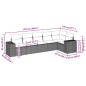 vidaXL Set Divano da Giardino 6pz con Cuscini Grigio Chiaro Polyrattan vidaXL Set Divano da Giardino 6pz con Cuscini Grigio Chiaro Polyrattan