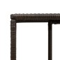 vidaXL Scaffali Portaoggetti 2 pz Marrone in Polyrattan vidaXL Scaffali Portaoggetti 2 pz Marrone in Polyrattan