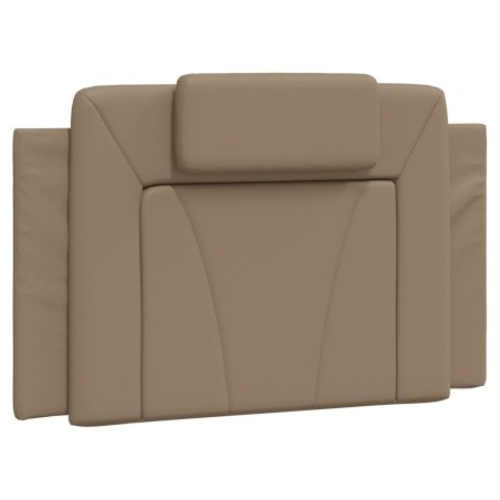 vidaXL Cuscino Testiera Cappuccino 80 cm in Similpelle