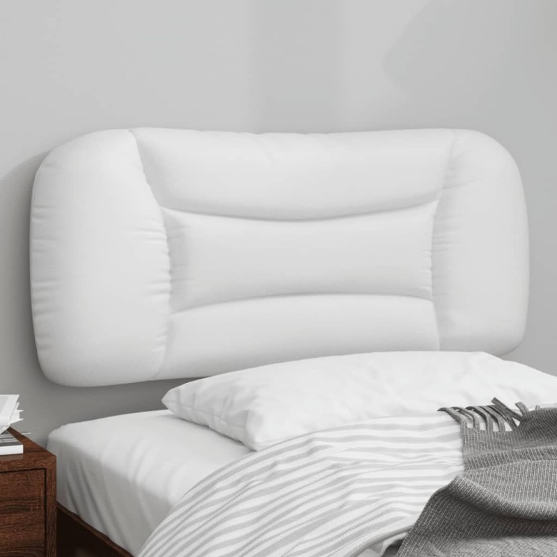 vidaXL Cuscino Testiera Bianco 80 cm in Similpelle vidaXL Cuscino Testiera Bianco 80 cm in Similpelle