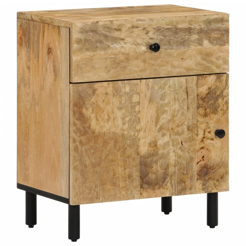 vidaXL Comodino 50x33x60 cm in Legno Massello di Mango vidaXL Comodino 50x33x60 cm in Legno Massello di Mango