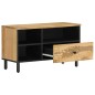 vidaXL Mobile Porta TV 80x33x46 cm in Legno Massello di Mango vidaXL Mobile Porta TV 80x33x46 cm in Legno Massello di Mango