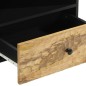 vidaXL Mobile Porta TV 80x33x46 cm in Legno Massello di Mango vidaXL Mobile Porta TV 80x33x46 cm in Legno Massello di Mango