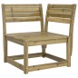 vidaXL Set Divani da Giardino 5 pz in Legno Impregnato di Pino vidaXL Set Divani da Giardino 5 pz in Legno Impregnato di Pino