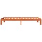 vidaXL Letto senza Materasso Marrone Cera 100x200 cm in Legno di Pino vidaXL Letto senza Materasso Marrone Cera 100x200 cm in Legno di Pino