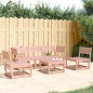 vidaXL Set Divani da Giardino 5 pz in Legno Massello di Douglas vidaXL Set Divani da Giardino 5 pz in Legno Massello di Douglas