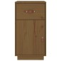 Armadietto da Scrivania Miele 40x50x75cm in Legno Massello Pino Armadietto da Scrivania Miele 40x50x75cm in Legno Massello Pino