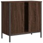vidaXL Mobile Lavabo Bagno Rovere Marrone 60x30x60cm Legno Multistrato vidaXL Mobile Lavabo Bagno Rovere Marrone 60x30x60cm Legno Multistrato
