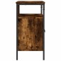 vidaXL Mobile Lavabo Bagno Rovere Fumo 60x30x60 cm Legno Multistrato vidaXL Mobile Lavabo Bagno Rovere Fumo 60x30x60 cm Legno Multistrato
