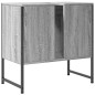 vidaXL Mobile Lavabo Bagno Grigio Sonoma 60x33x60 cm Legno Multistrato vidaXL Mobile Lavabo Bagno Grigio Sonoma 60x33x60 cm Legno Multistrato