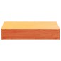 vidaXL Sabbiera con Copertura Marrone Cera 111x111x19,5 Massello Pino vidaXL Sabbiera con Copertura Marrone Cera 111x111x19,5 Massello Pino