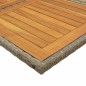 vidaXL Set da Pranzo da Giardino 9 pz con Cuscini in Polyrattan Grigio vidaXL Set da Pranzo da Giardino 9 pz con Cuscini in Polyrattan Grigio
