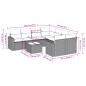 vidaXL Set Divano da Giardino 9 pz con Cuscini Beige in Polyrattan vidaXL Set Divano da Giardino 9 pz con Cuscini Beige in Polyrattan