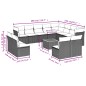 vidaXL Set Divano da Giardino 13 pz con Cuscini Beige in Polyrattan vidaXL Set Divano da Giardino 13 pz con Cuscini Beige in Polyrattan