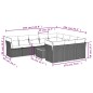 vidaXL Set Divani da Giardino 11 pz con Cuscini Beige in Polyrattan vidaXL Set Divani da Giardino 11 pz con Cuscini Beige in Polyrattan