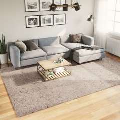 vidaXL Tappeto Shaggy PAMPLONA a Pelo Lungo Moderno Beige 240x340 cm