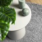 vidaXL Tappeto Shaggy PAMPLONA a Pelo Lungo Moderno Grigio Ø 120 cm