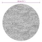 vidaXL Tappeto Shaggy PAMPLONA a Pelo Lungo Moderno Grigio Ø 120 cm