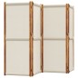 vidaXL Divisorio a 4 Pannelli Grigio Chiaro 280x180 cm vidaXL Divisorio a 4 Pannelli Grigio Chiaro 280x180 cm