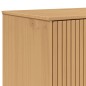 vidaXL Credenza OLDEN Grigia e Marrone 85x43x125cm Legno Massello Pino vidaXL Credenza OLDEN Grigia e Marrone 85x43x125cm Legno Massello Pino