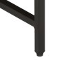 vidaXL Tavolini a Incastro 3 pz Legno Massello di Mango Grezzo e Ferro vidaXL Tavolini a Incastro 3 pz Legno Massello di Mango Grezzo e Ferro