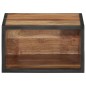 vidaXL Comodino a Parete 35x35x20 cm in Legno Massello di Acacia vidaXL Comodino a Parete 35x35x20 cm in Legno Massello di Acacia