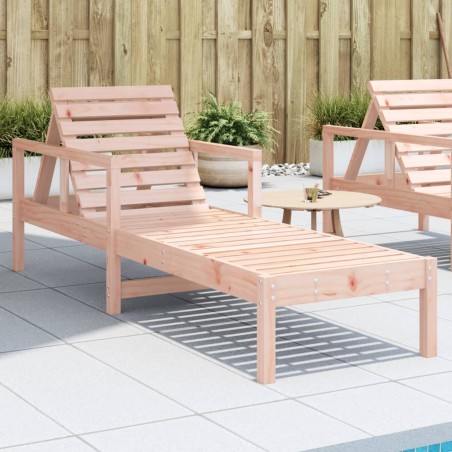 vidaXL Lettino Prendisole 199,5x62x55 cm in Legno Massello di Douglas