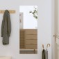 vidaXL Specchio da Parete 30x80 cm Vetro Rettangolare vidaXL Specchio da Parete 30x80 cm Vetro Rettangolare