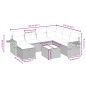 vidaXL Set Divani da Giardino 8 pz con Cuscini Marrone in Polyrattan vidaXL Set Divani da Giardino 8 pz con Cuscini Marrone in Polyrattan