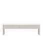 Supporto per Monitor Bianco 50x27x15 cm Legno Massello di Pino Supporto per Monitor Bianco 50x27x15 cm Legno Massello di Pino