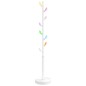vidaXL Appendiabiti Bianco 172 cm in Ferro Verniciato a Polvere