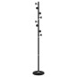 vidaXL Appendiabiti Nero 176 cm in Ferro Verniciato a Polvere vidaXL Appendiabiti Nero 176 cm in Ferro Verniciato a Polvere