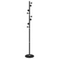 vidaXL Appendiabiti Nero 176 cm in Ferro Verniciato a Polvere vidaXL Appendiabiti Nero 176 cm in Ferro Verniciato a Polvere