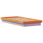 vidaXL Giroletto LED Marrone Cera 100x200 cm in Legno Massello di Pino vidaXL Giroletto LED Marrone Cera 100x200 cm in Legno Massello di Pino