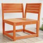 vidaXL Divano Angolare Giardino Marrone Cera 73x73x78cm Massello Pino vidaXL Divano Angolare Giardino Marrone Cera 73x73x78cm Massello Pino