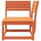 vidaXL Divano Angolare Giardino Marrone Cera 73x73x78cm Massello Pino vidaXL Divano Angolare Giardino Marrone Cera 73x73x78cm Massello Pino