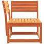 vidaXL Divano Angolare Giardino Marrone Cera 73x73x78cm Massello Pino vidaXL Divano Angolare Giardino Marrone Cera 73x73x78cm Massello Pino