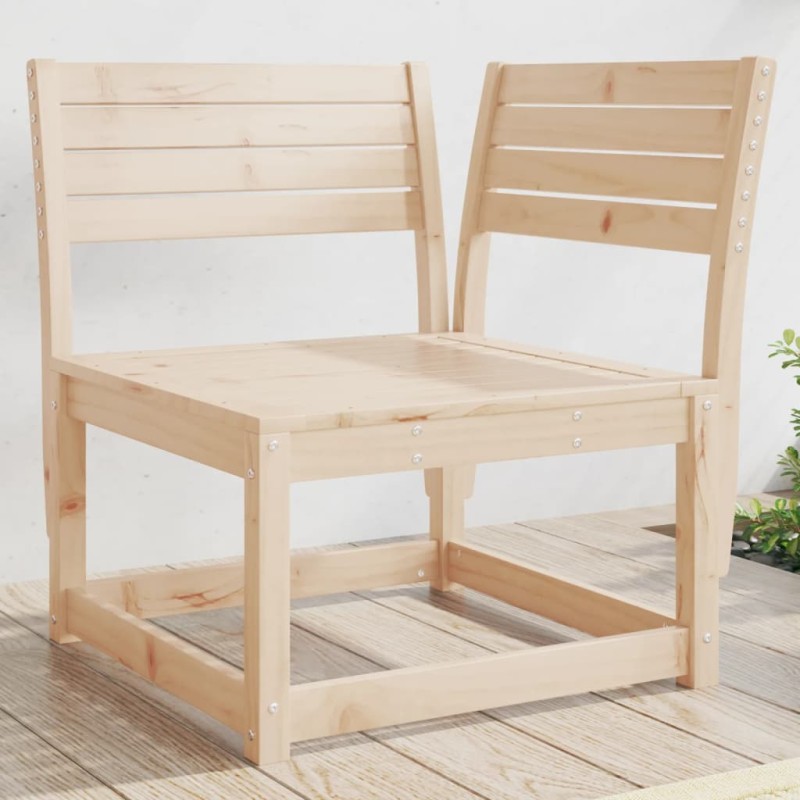 vidaXL Divano Angolare da Giardino 73x73x78 cm Legno Massello di Pino vidaXL Divano Angolare da Giardino 73x73x78 cm Legno Massello di Pino